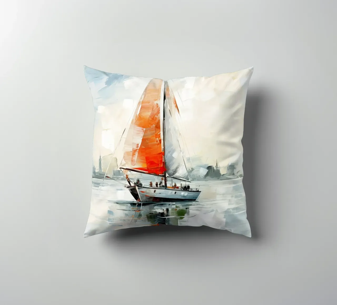 Zeilboot cuscino da Imagine