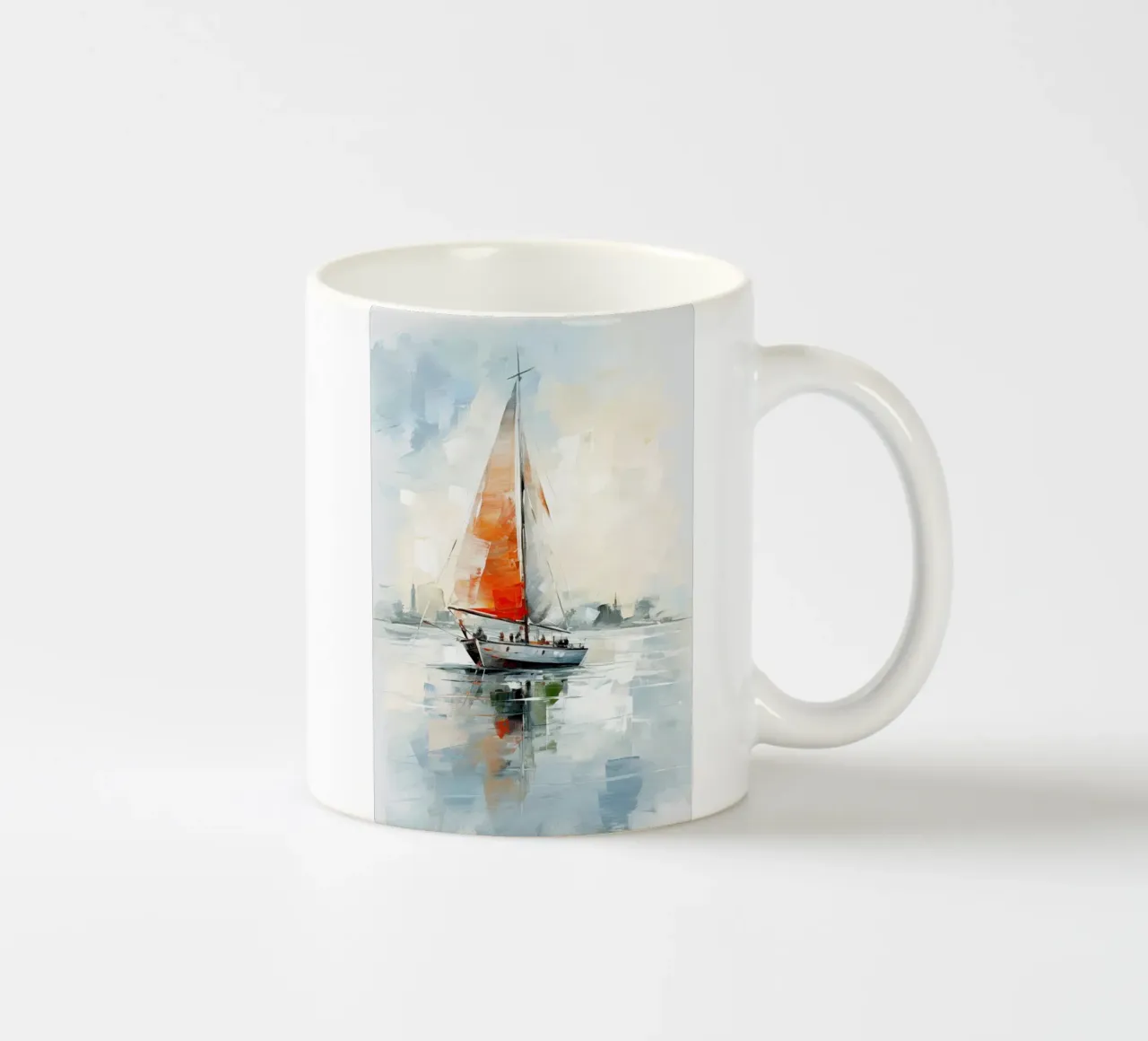Zeilboot tazza in ceramica da Imagine