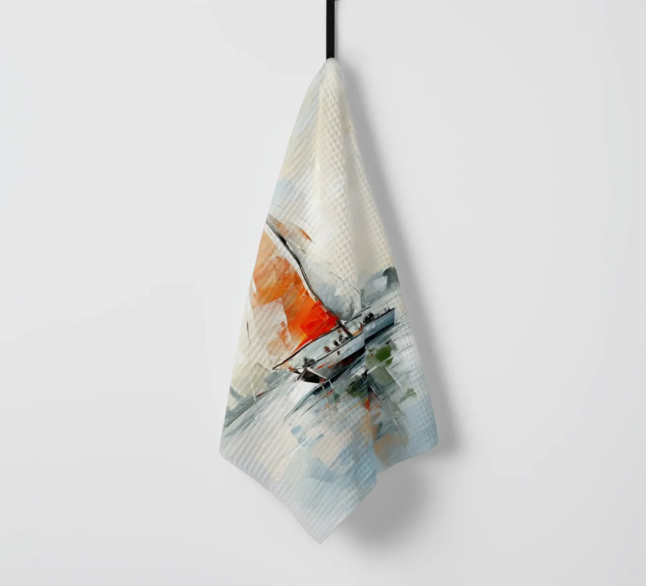 Zeilboot canovaccio da cucina da Imagine