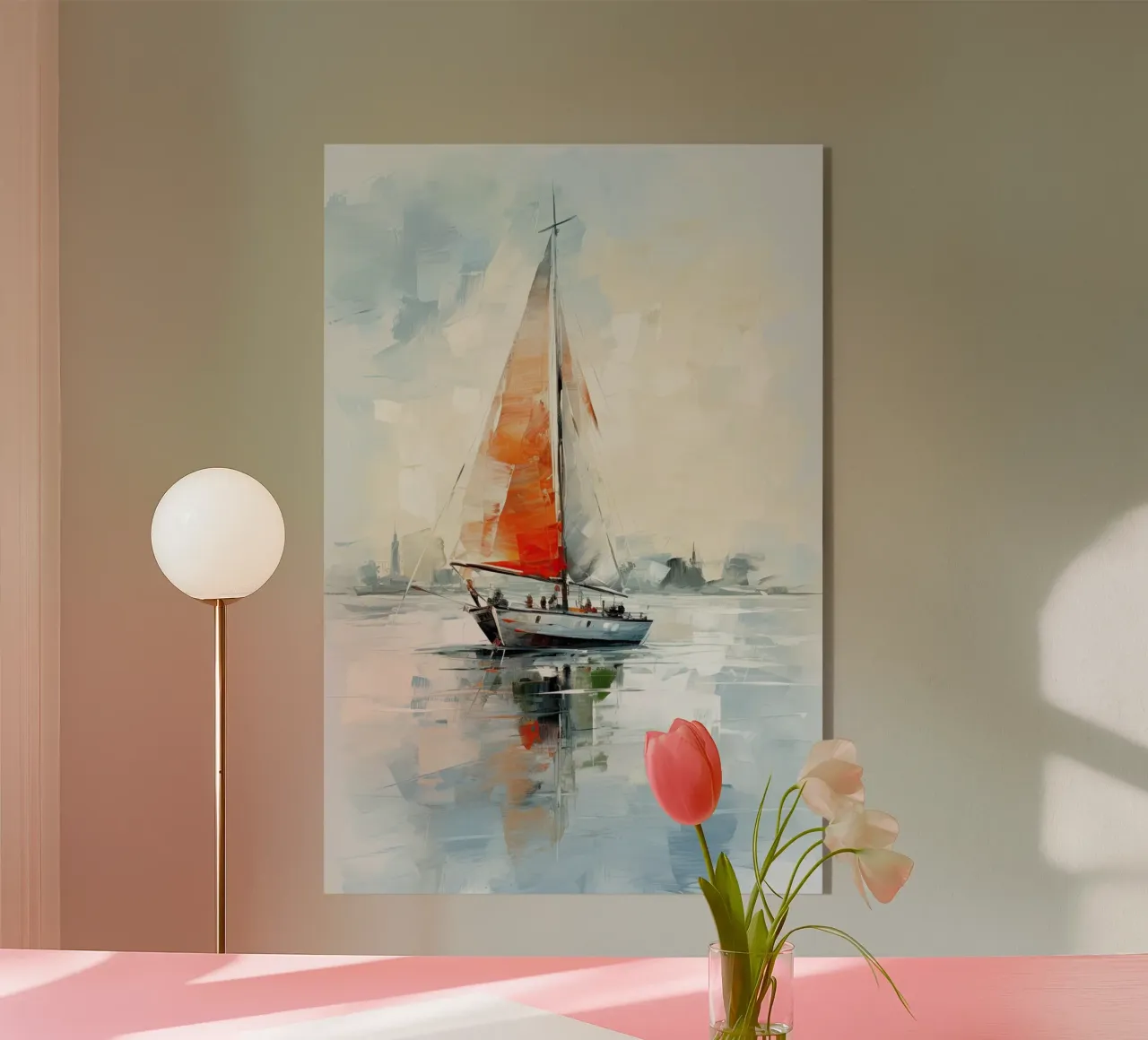 Zeilboot plexiglass da Imagine