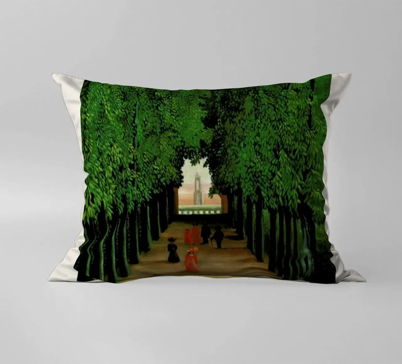 Rousseau - The Avenue in the Park at Saint Cloud cuscino da ARTOTHEK