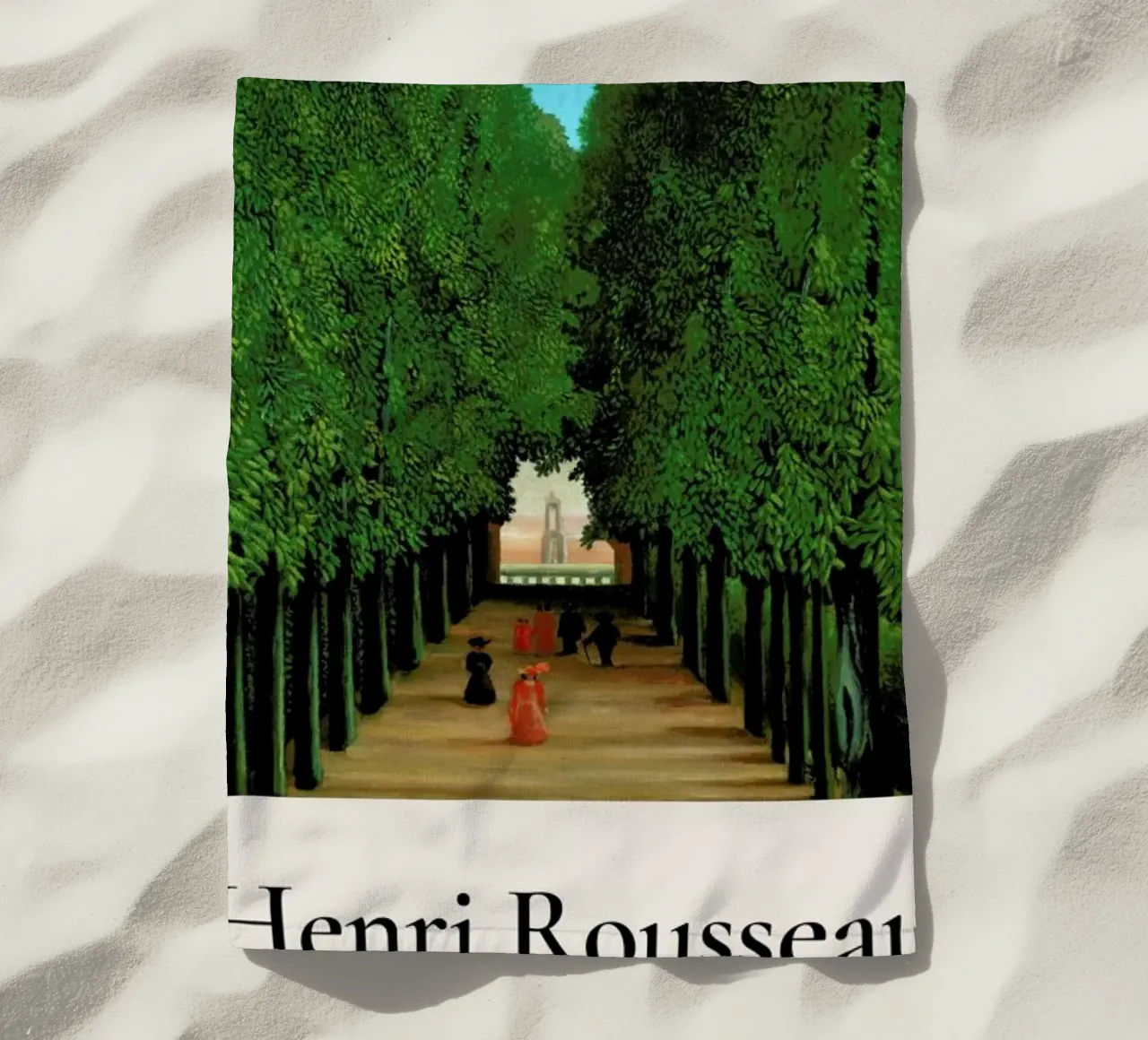 Rousseau - The Avenue in the Park at Saint Cloud telo mare da ARTOTHEK