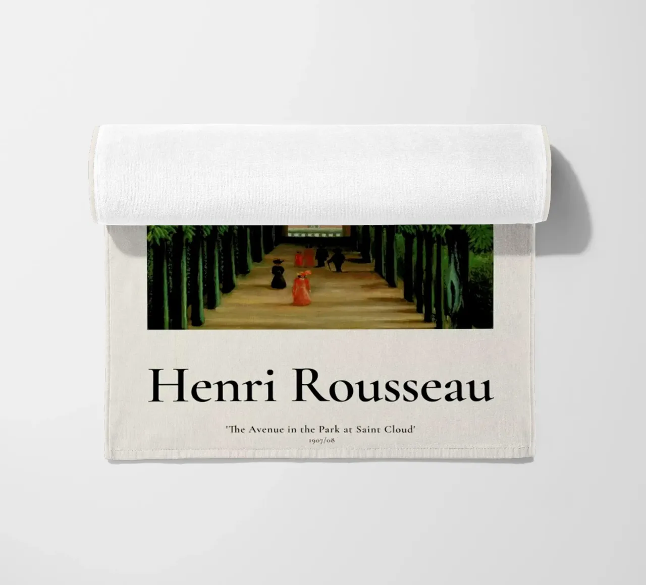 Rousseau - The Avenue in the Park at Saint Cloud telo mare da ARTOTHEK