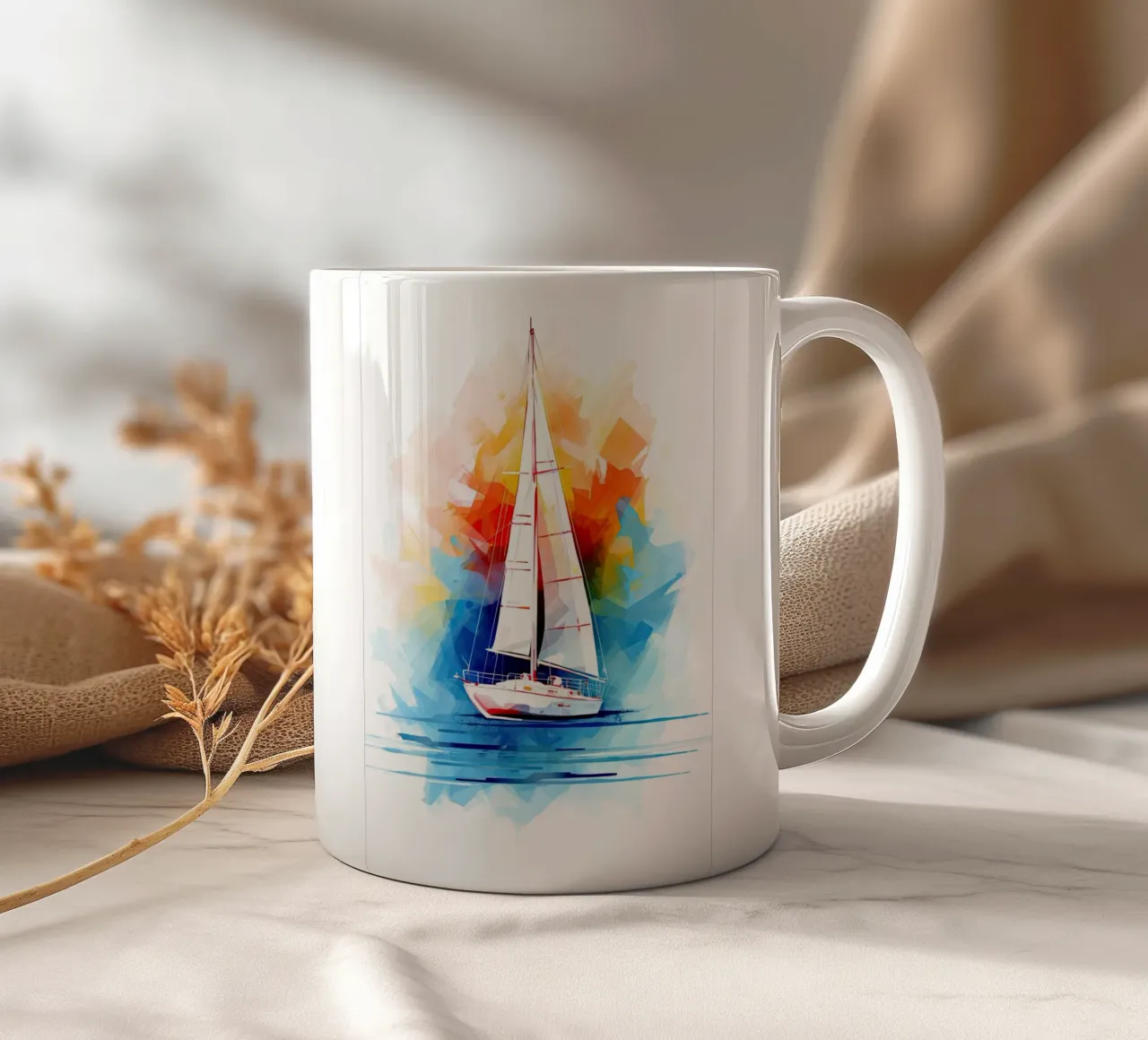 Wall-art by Imagine ceramic mug by Imagine