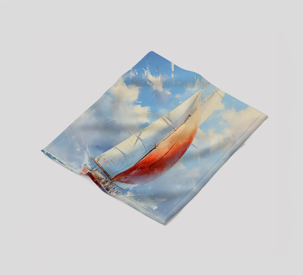 Zeilboot coperta in pile da Imagine