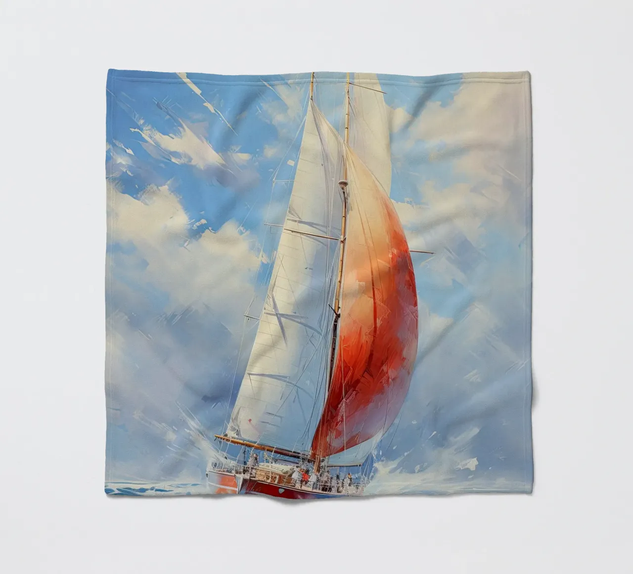 Zeilboot coperta in pile da Imagine