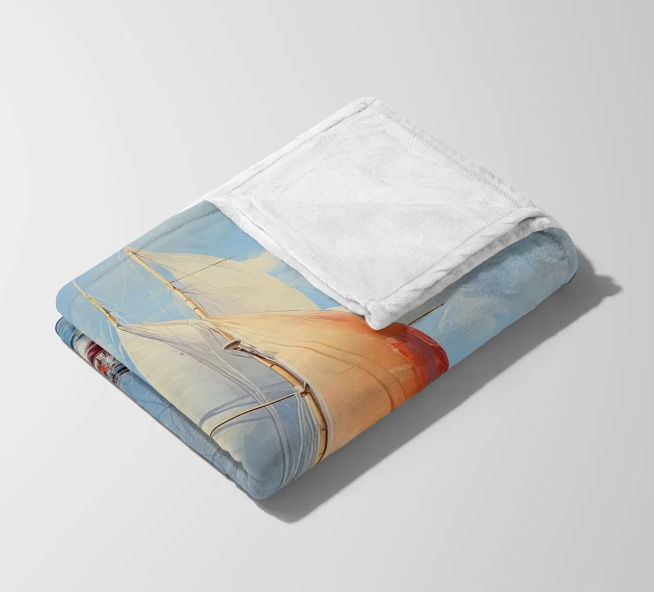Zeilboot coperta in pile da Imagine