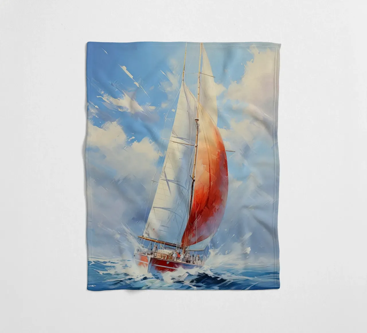 Zeilboot coperta in pile da Imagine