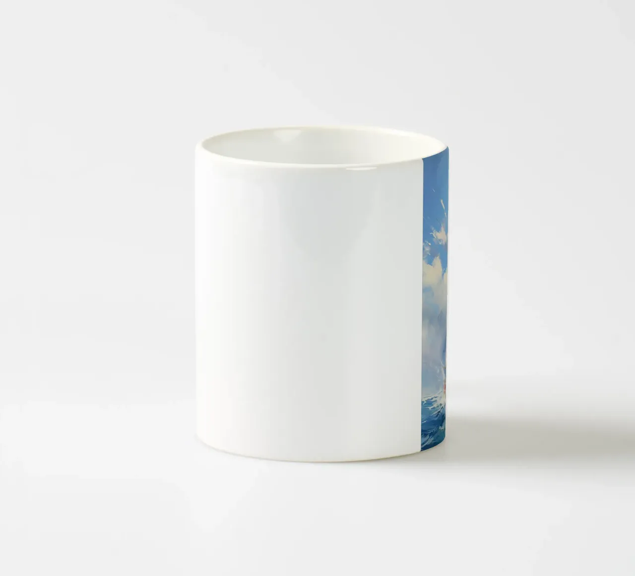 Zeilboot tazza in ceramica da Imagine
