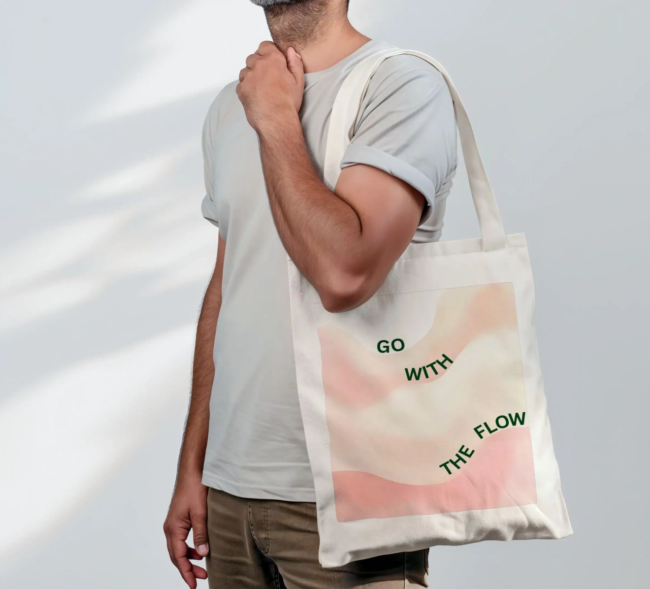 Go with the flow borsa in juta da designsbysophia
