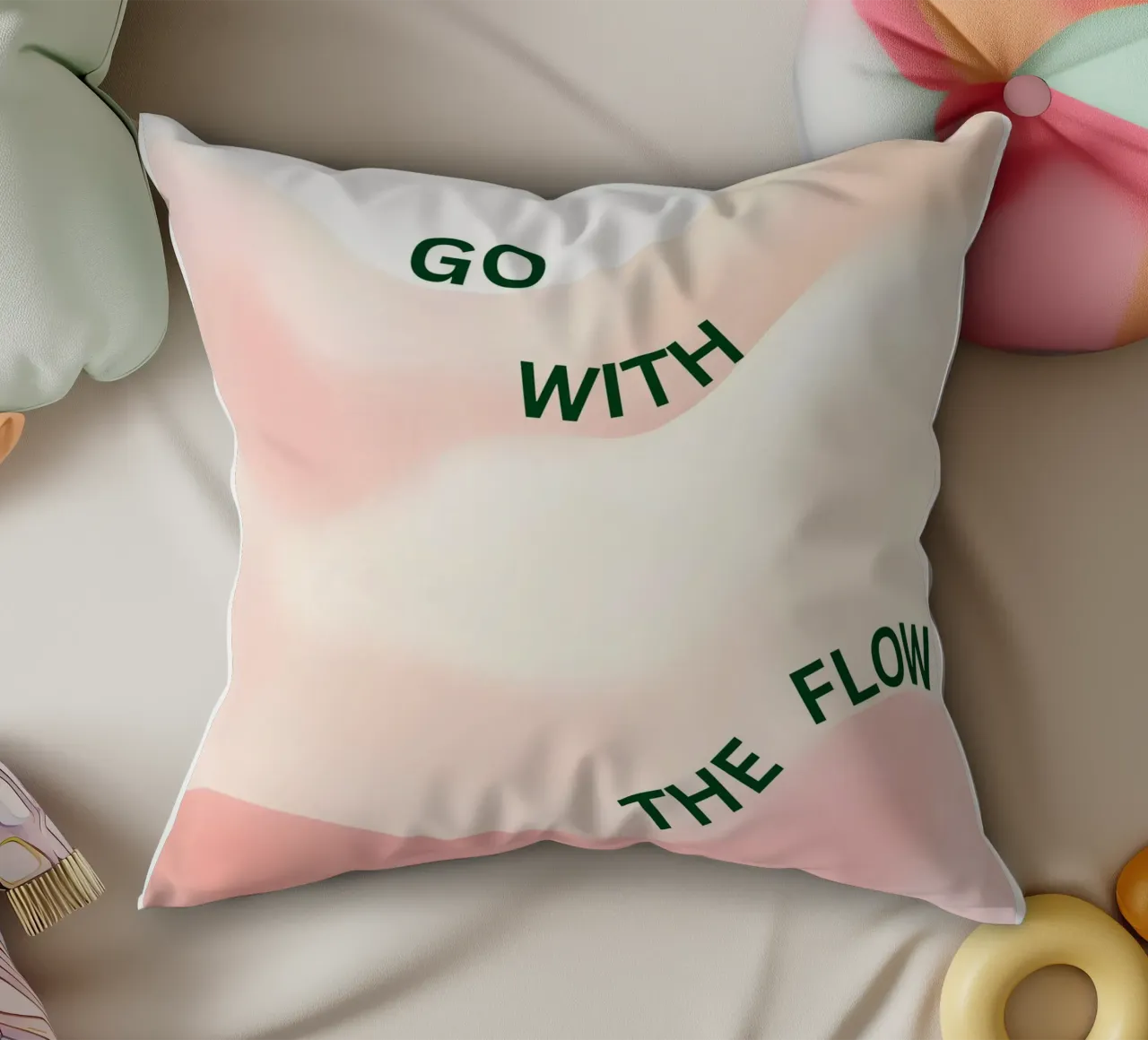 Go with the flow cuscino da designsbysophia