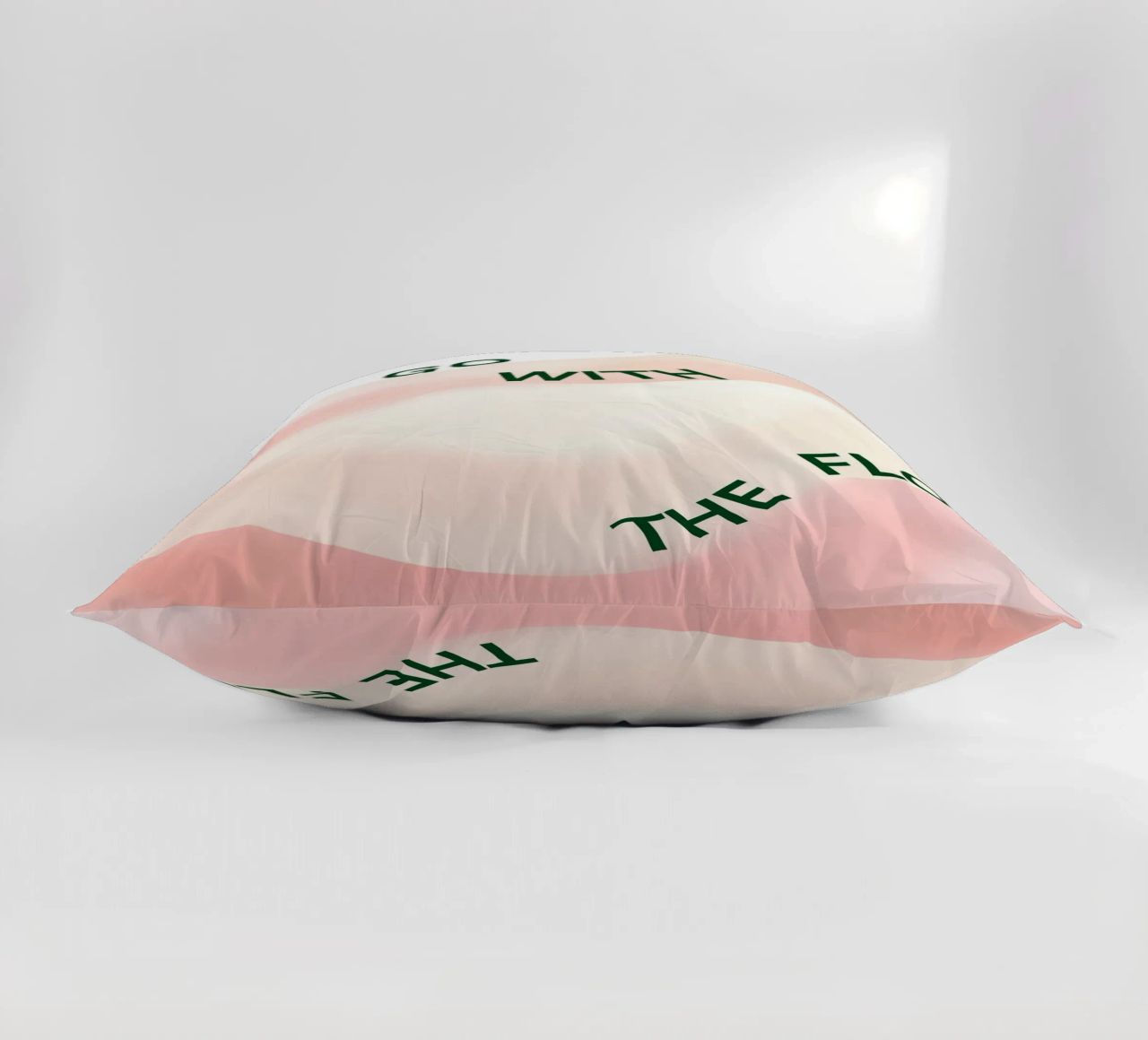 Go with the flow decorative cushion by designsbysophia
