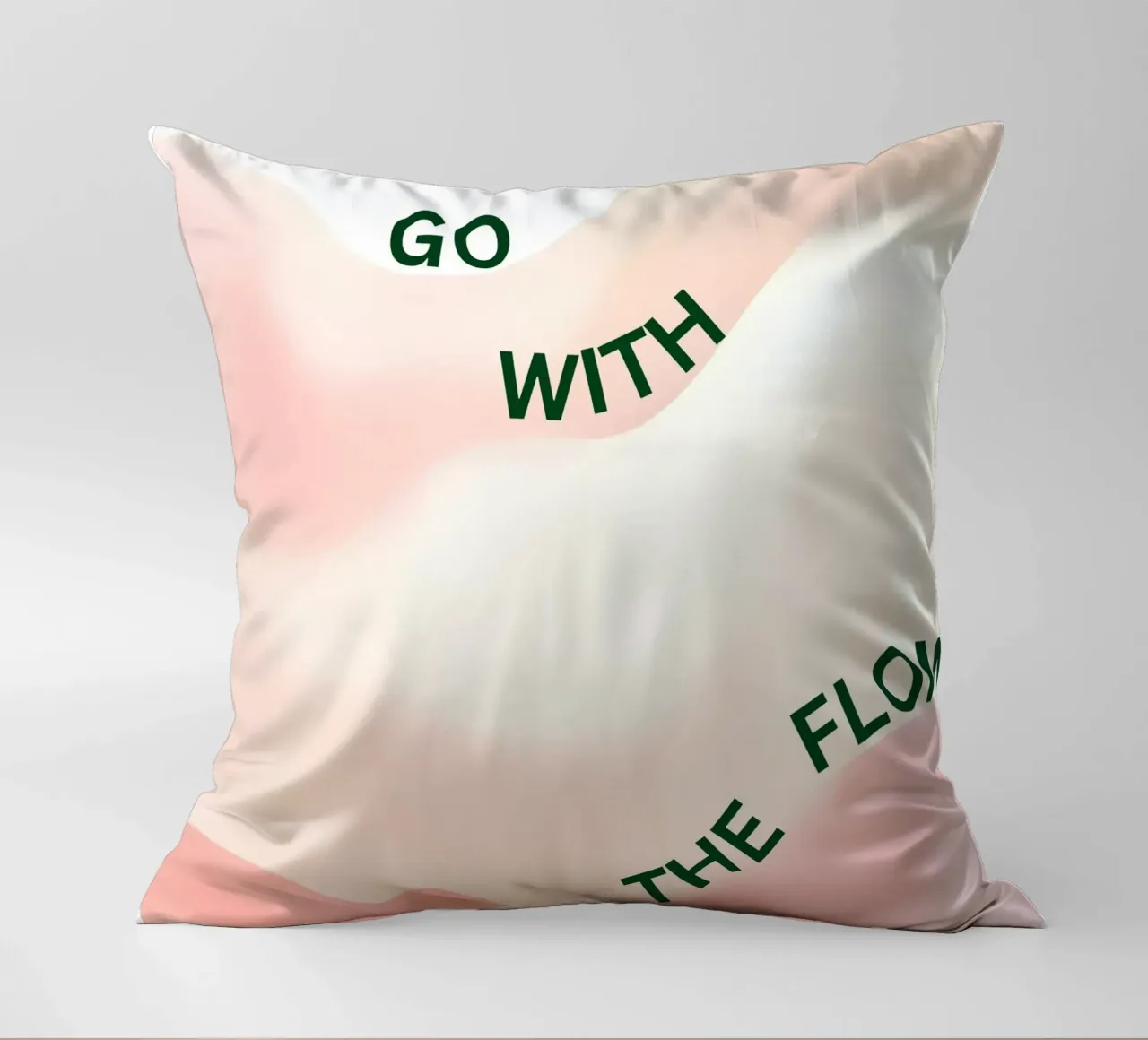 Go with the flow Kissen von designsbysophia