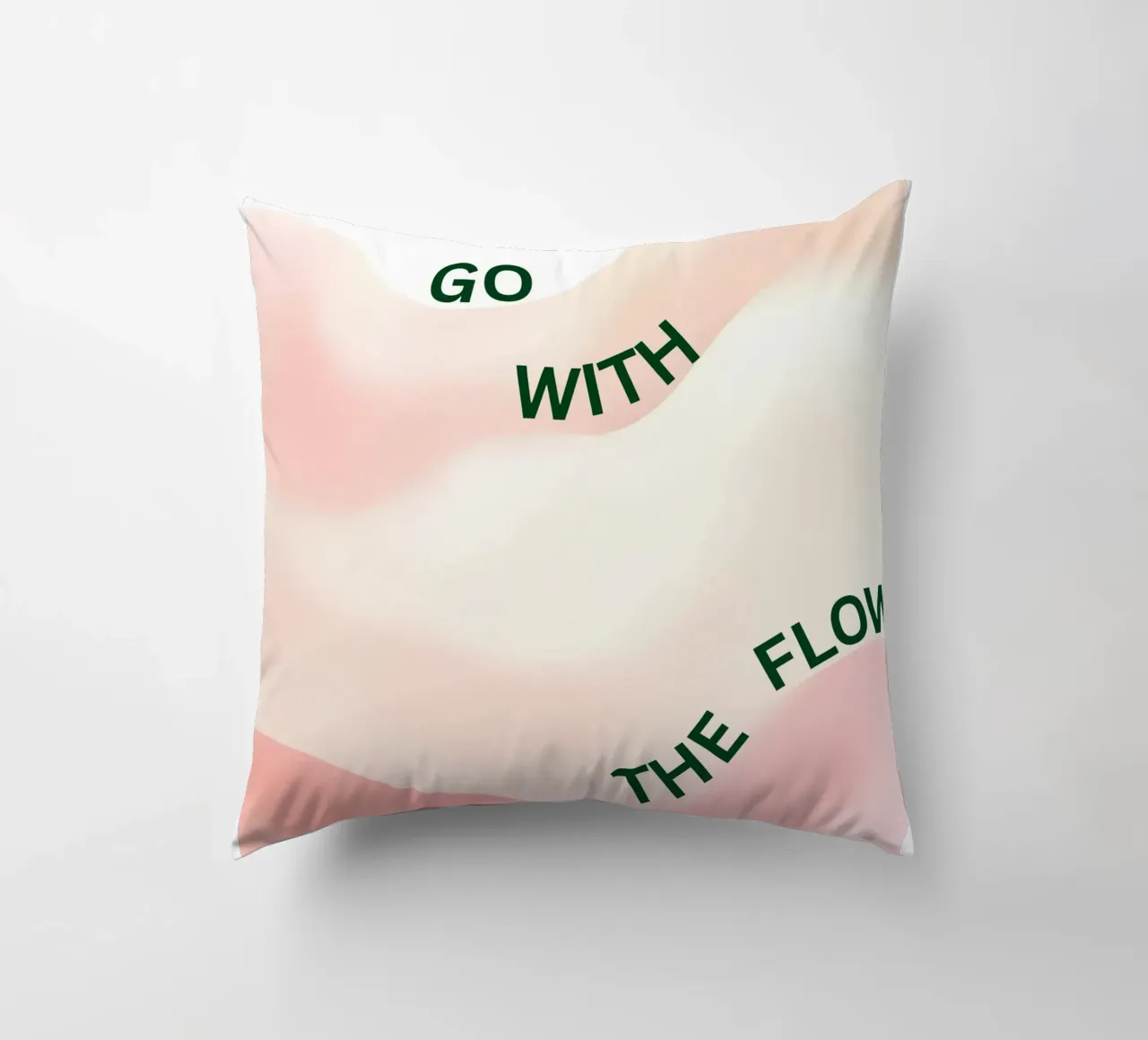 Go with the flow Kissen von designsbysophia