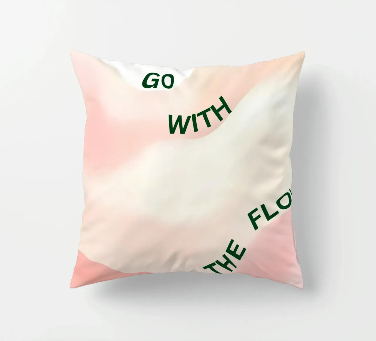Go with the flow Kissen von designsbysophia