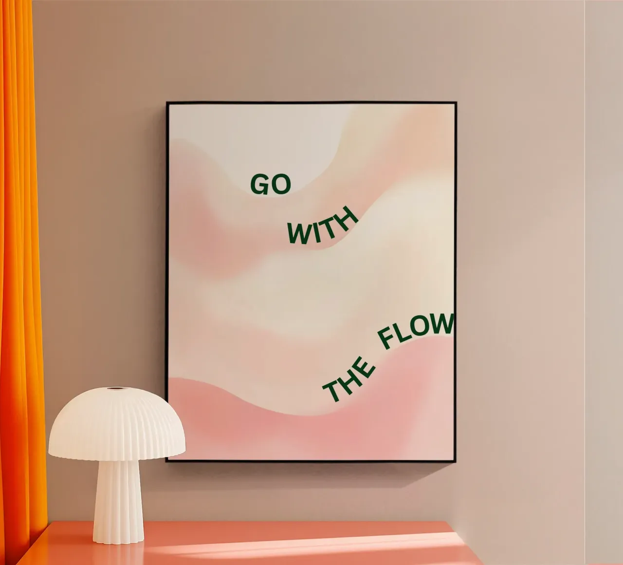 Go with the flow plexiglas de designsbysophia