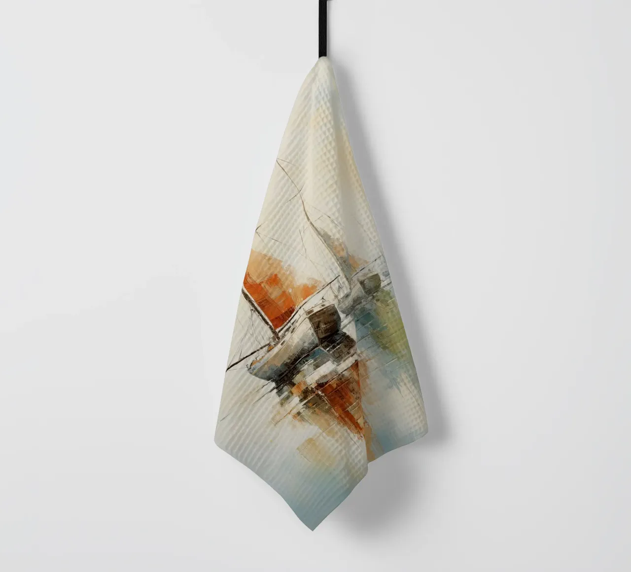 Abstract Zeilboten torchon de Imagine
