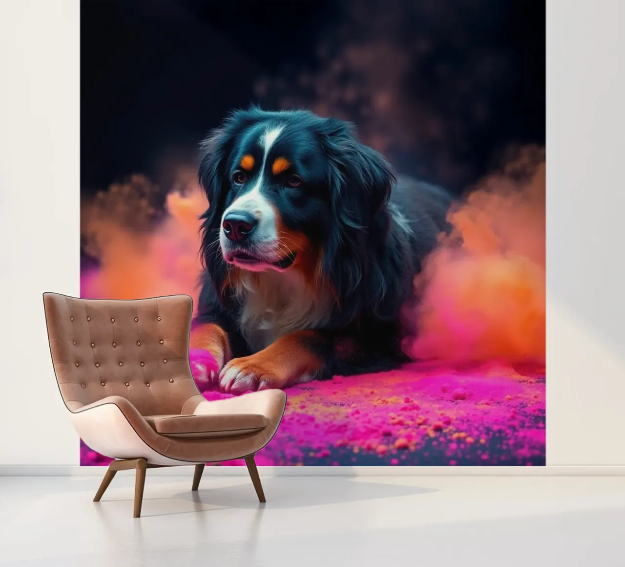 The colorful Bernese Mountain Dog #221 photo wallpaper by Yumis.Beargang.and.Me