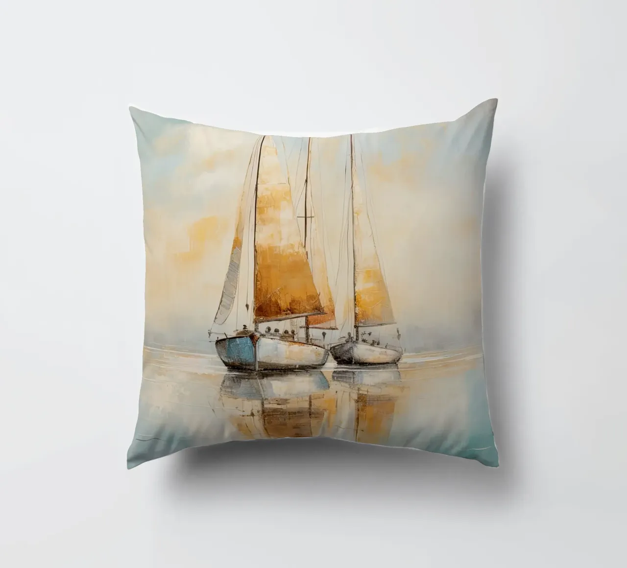 Zeilboten decorative cushion by Imagine
