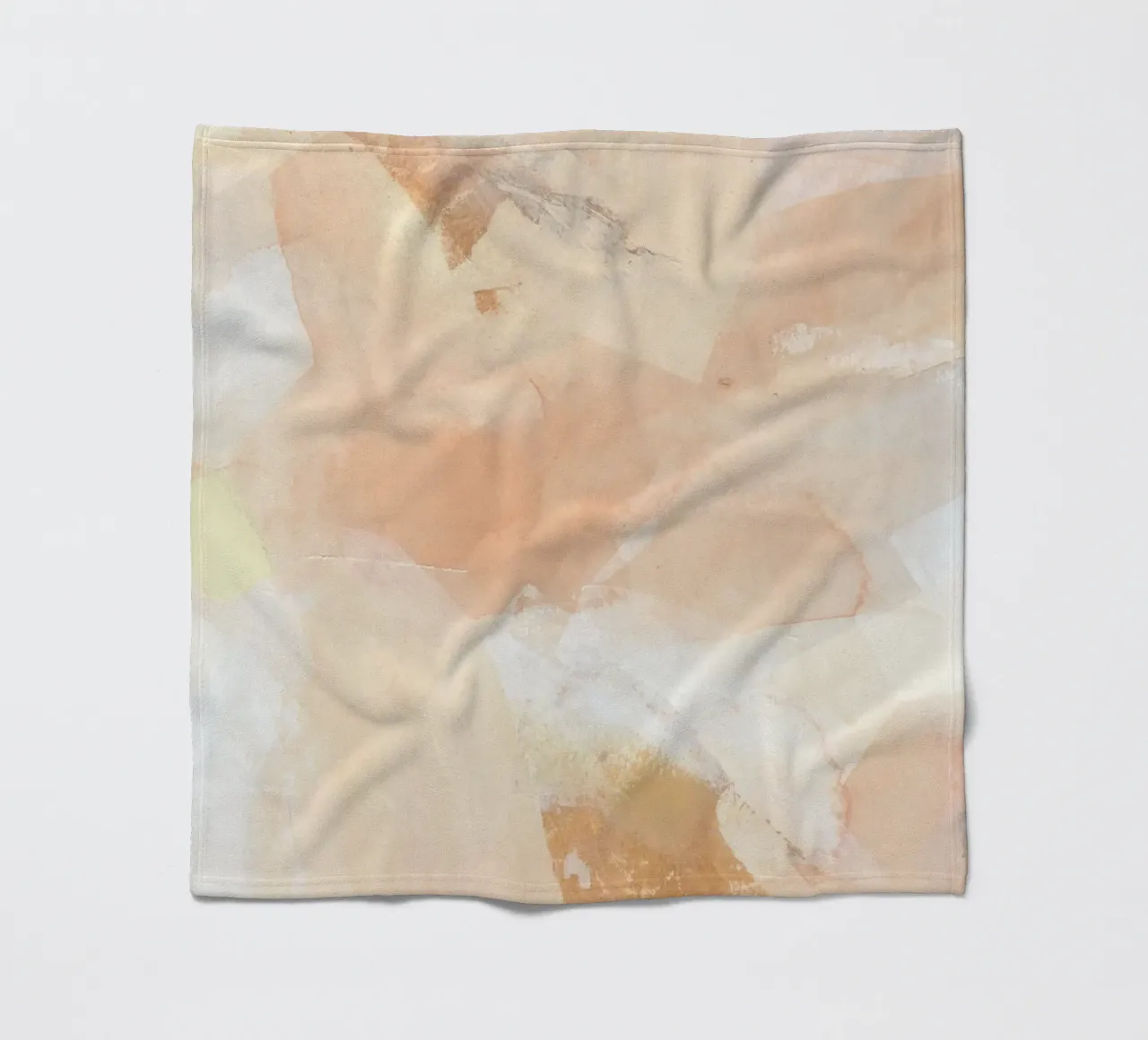 Pennellate di toni caldi 6 coperta in pile da NouveauPrints