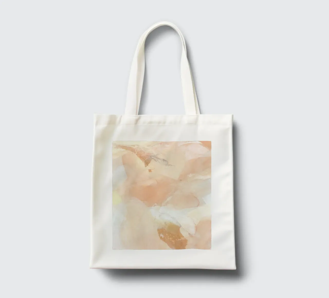 Brush strokes warm tones 6 tote bag by NouveauPrints