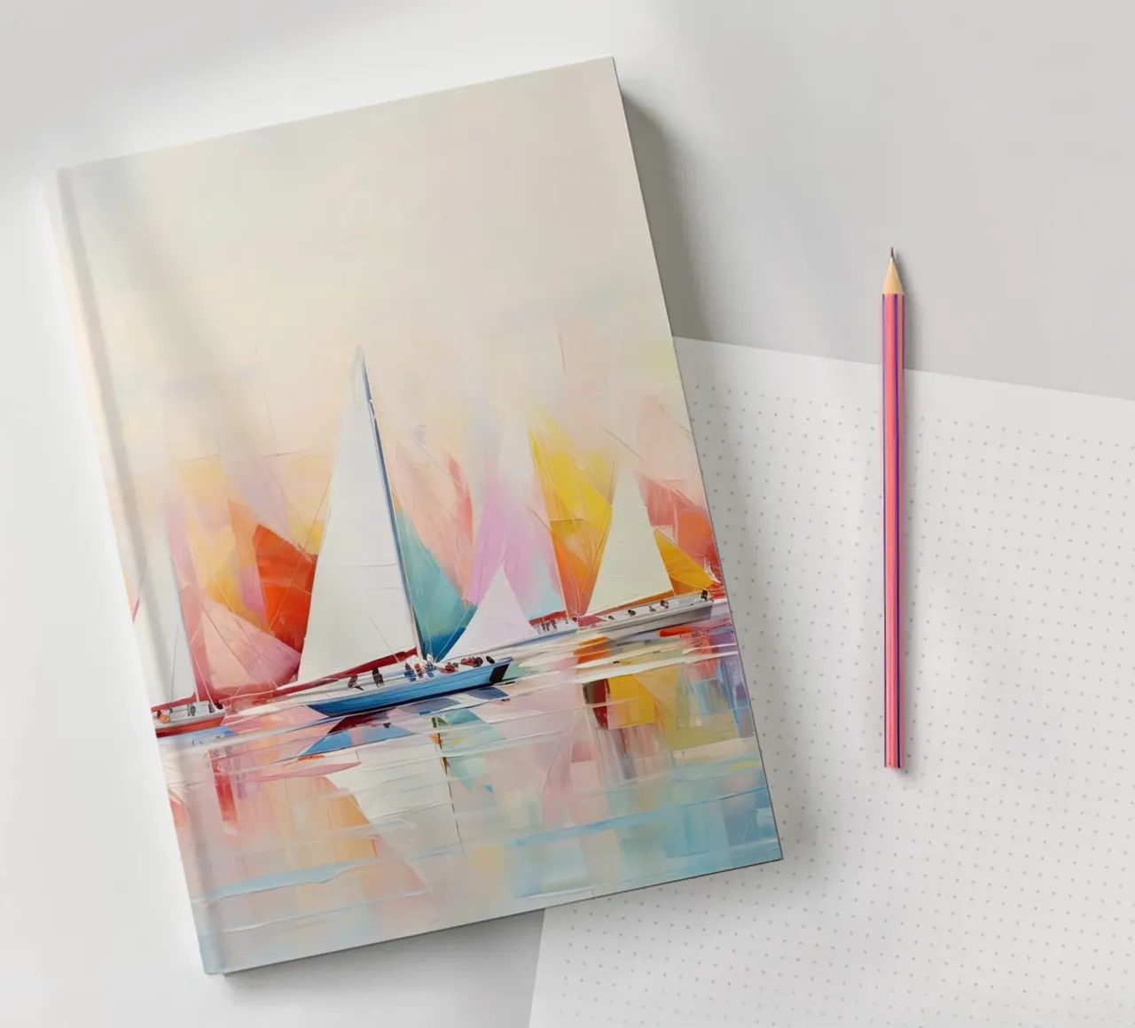 Zeilboten abstract notebook by Imagine
