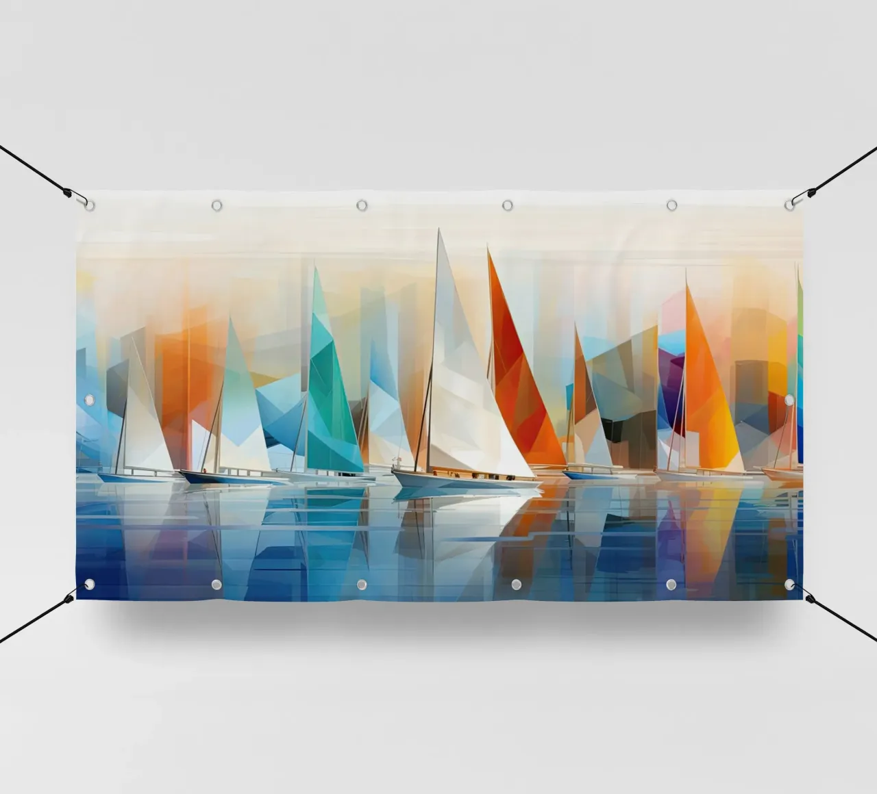 Zeilboten abstract pvc cover by Imagine