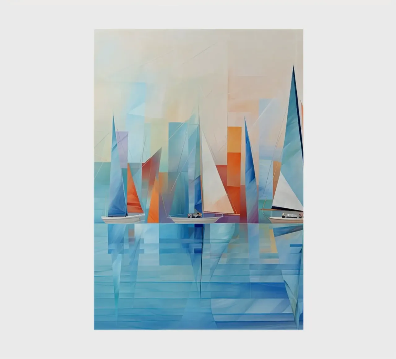 Zeilboten abstract notebook by Imagine