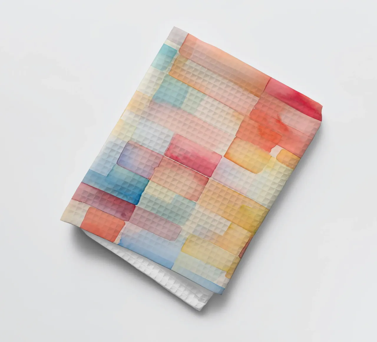 Cubes abstraits torchon de Imagine