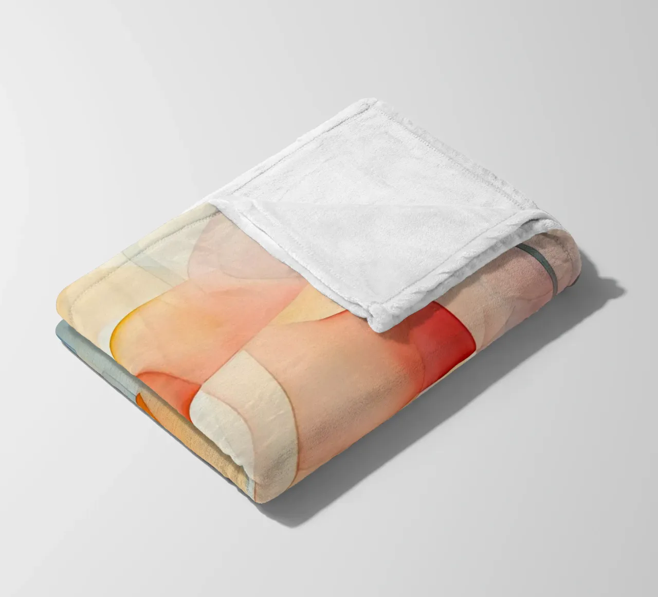 Acquerello sui papaveri coperta in pile da Imagine