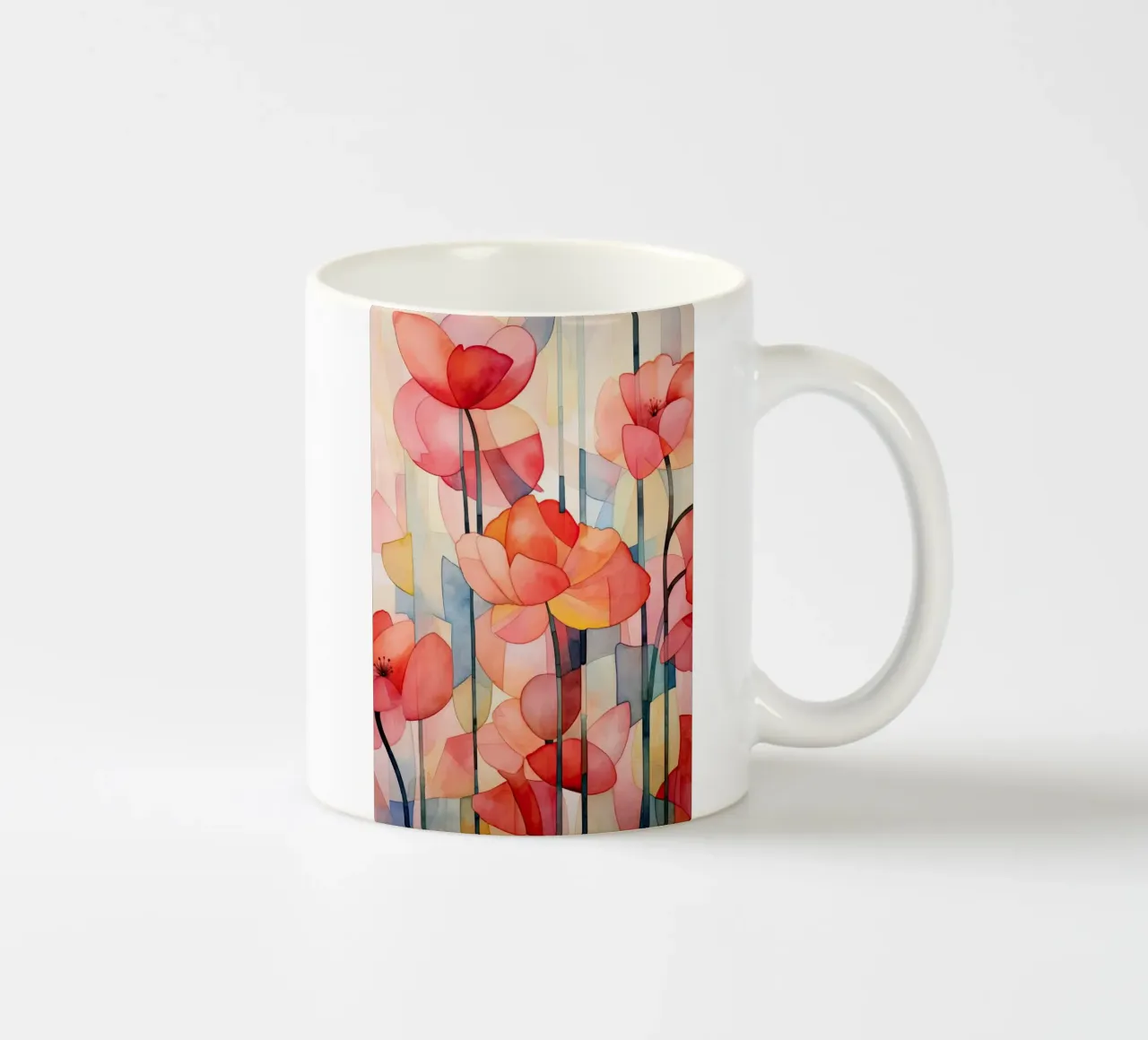 Astratto di Klaprozen tazza in ceramica da Imagine