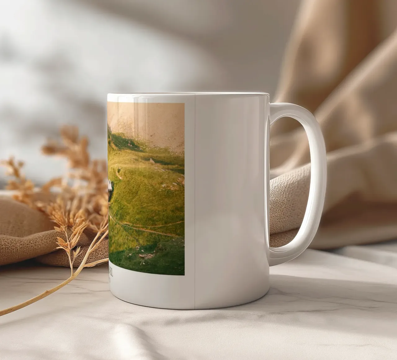 Wildstrubel: Switzerland tazza in ceramica da FujiFrames