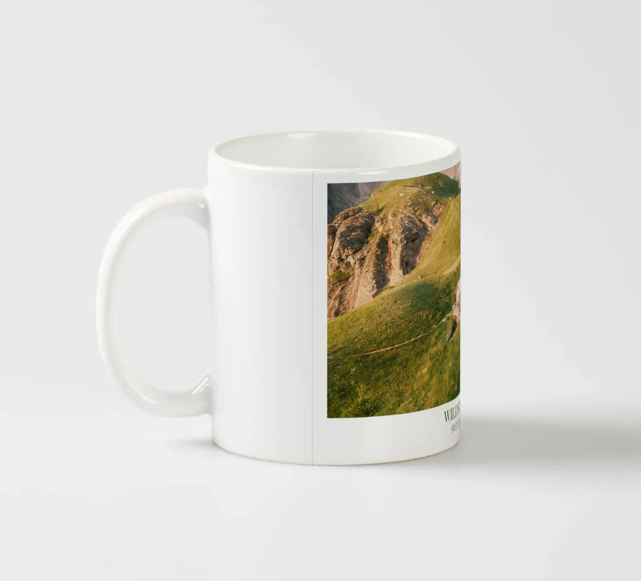 Wildstrubel: Switzerland tazza in ceramica da FujiFrames