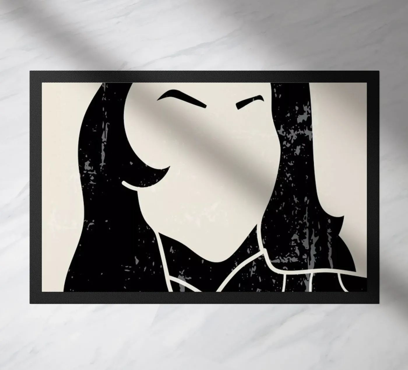 Fringe doormat by Graphite