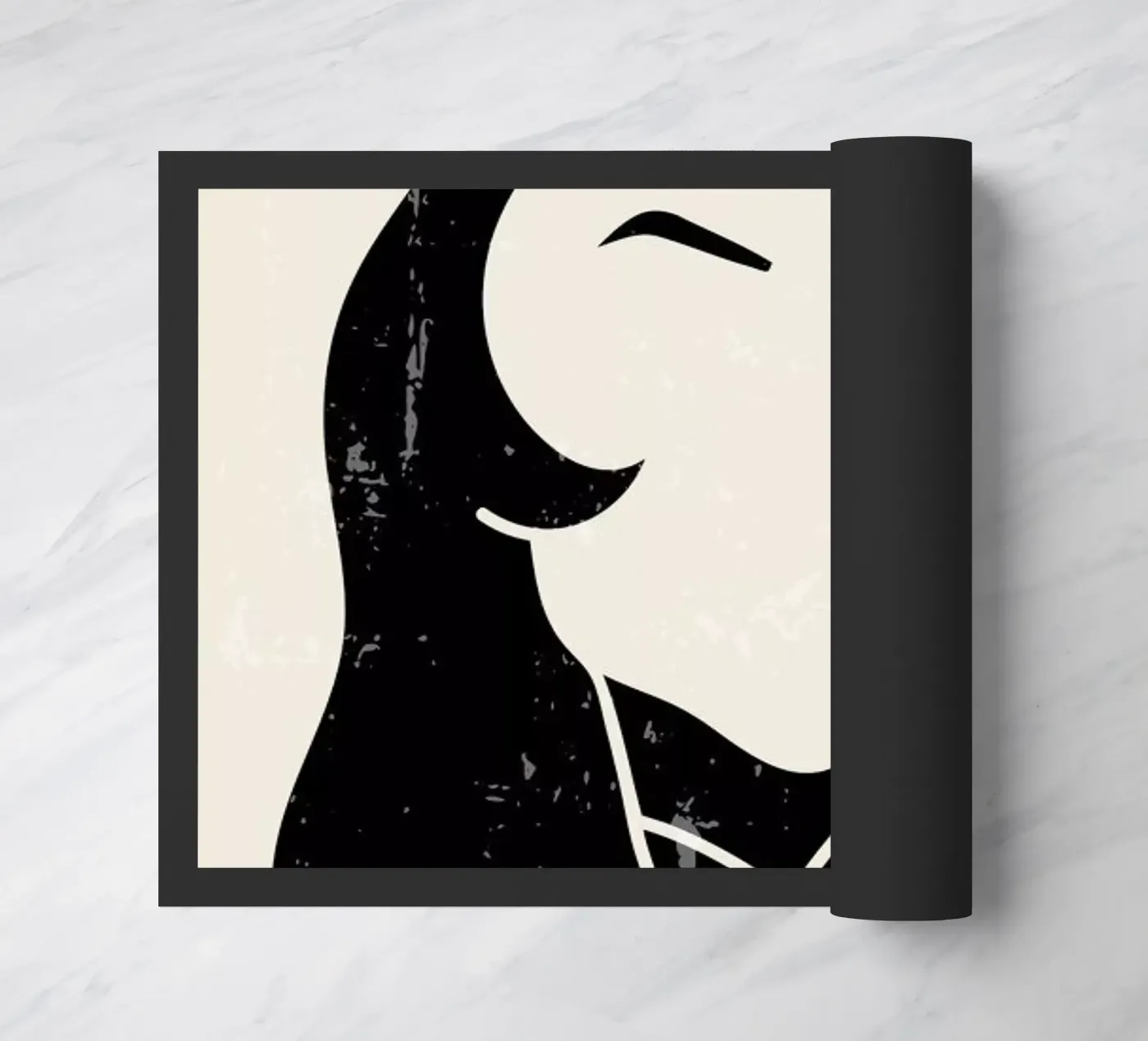 Fringe doormat by Graphite