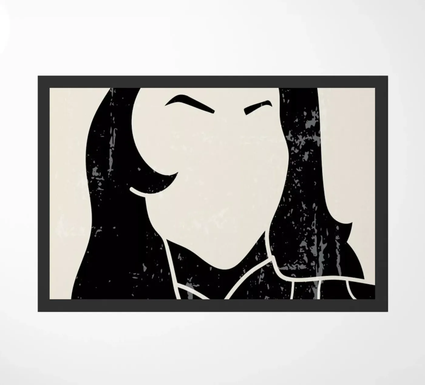 Fringe doormat by Graphite