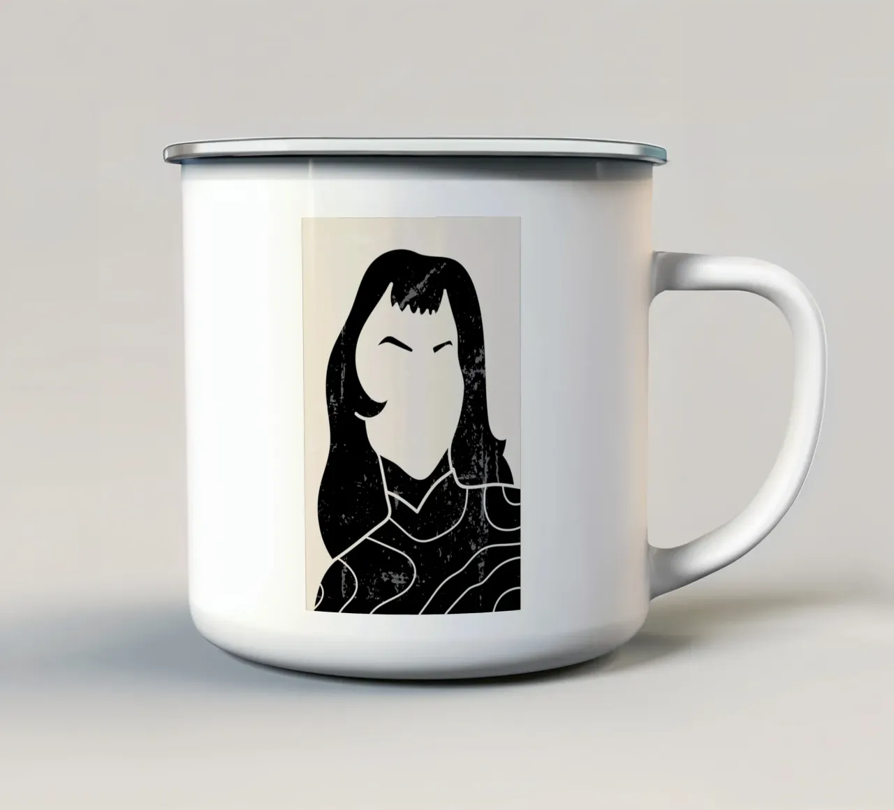 Fringe tazza in smalto da Graphite
