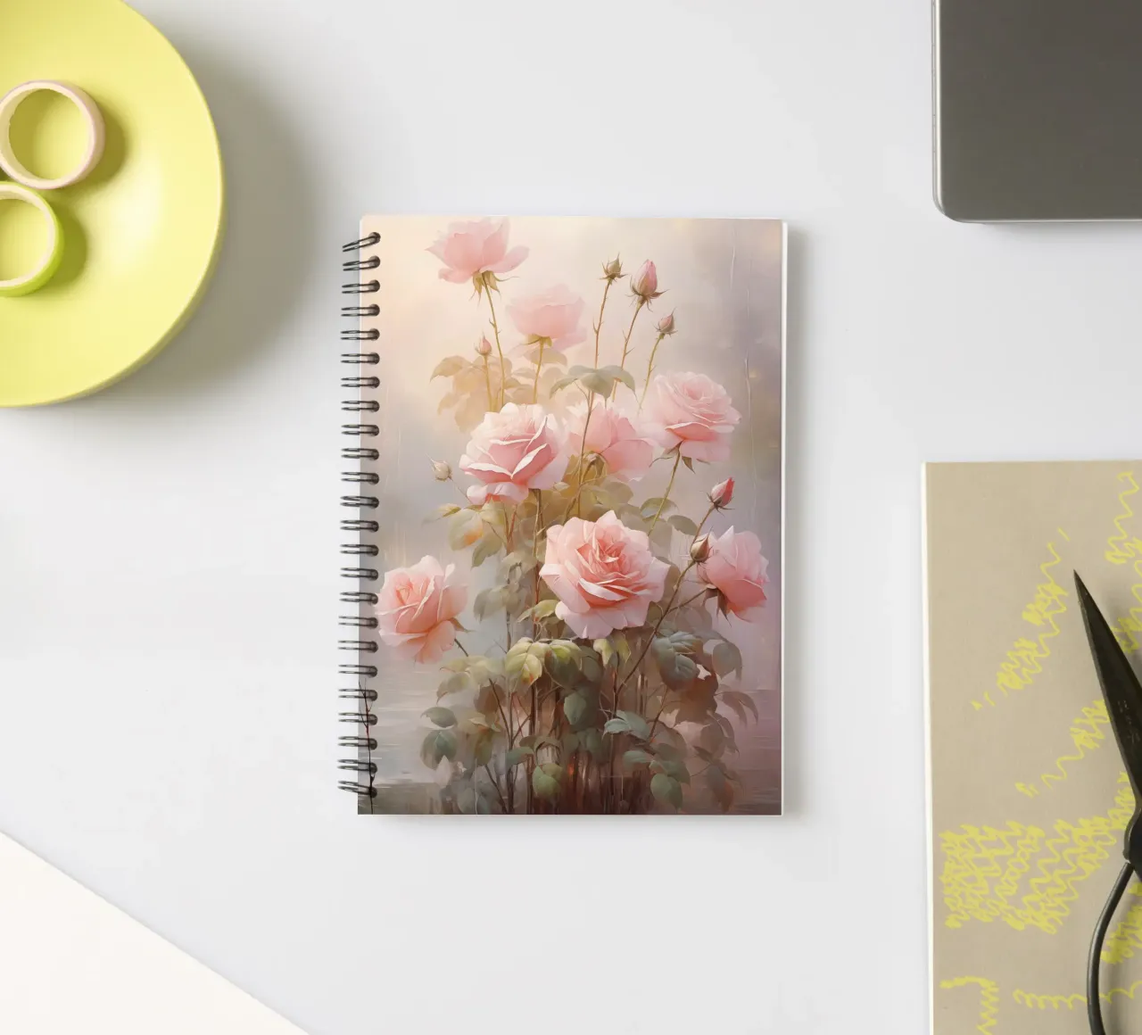Rozen spiral notebook by Imagine