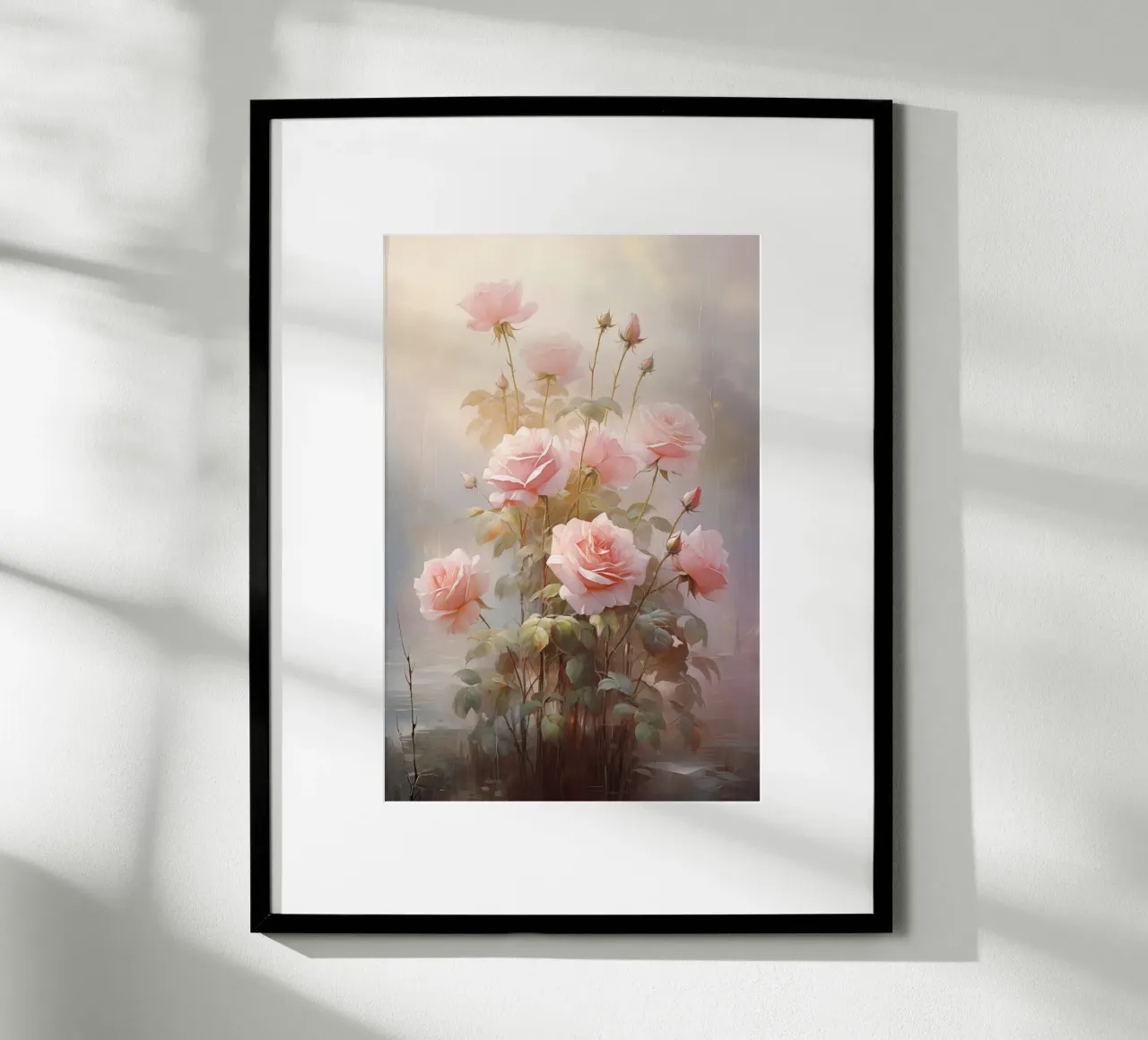 Rozen poster con telaio in legno da Imagine
