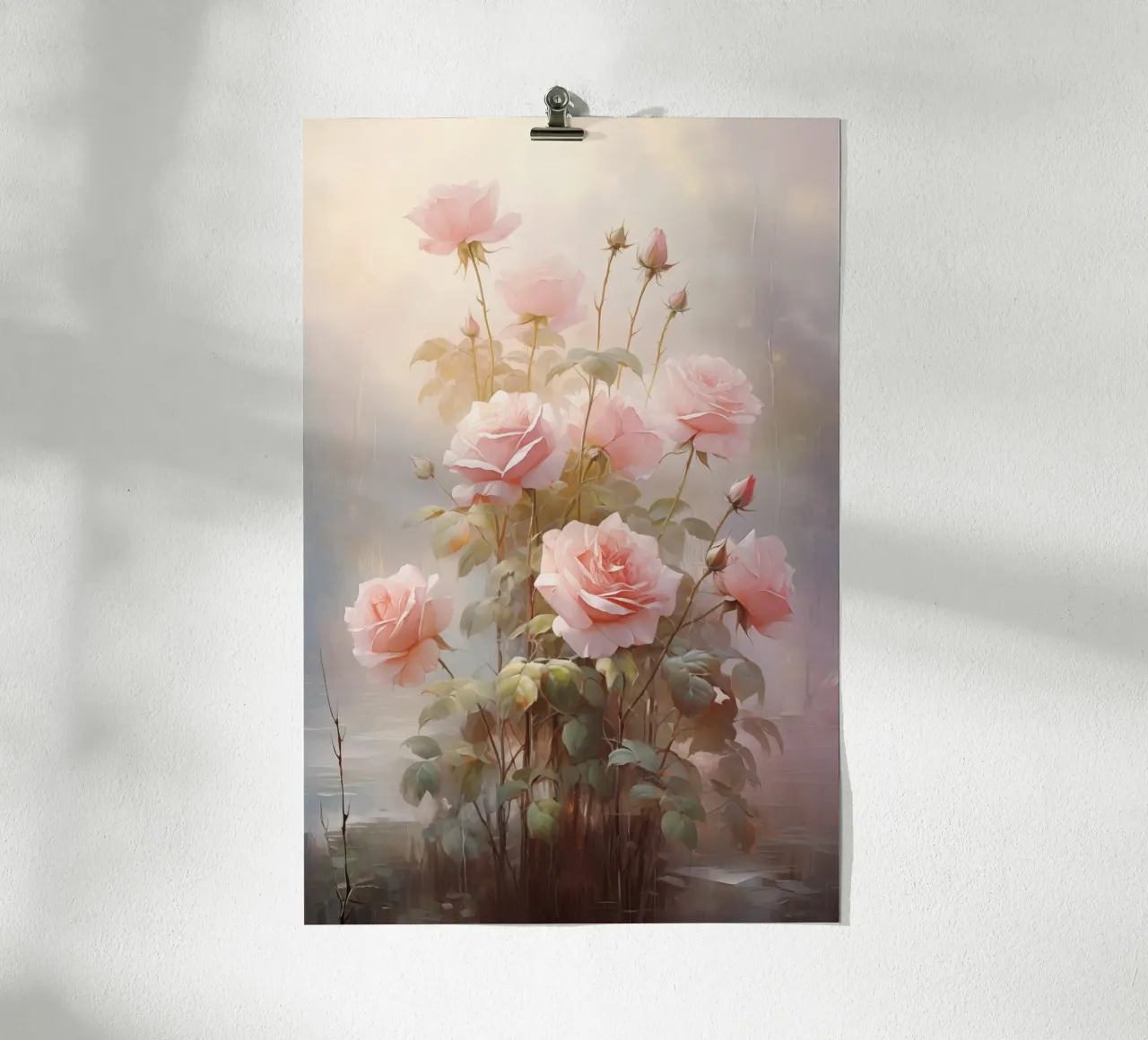 Rozen poster con telaio in legno da Imagine