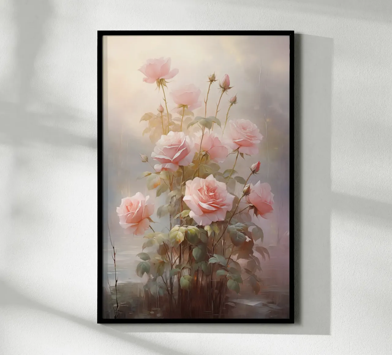Rozen poster con telaio in legno da Imagine