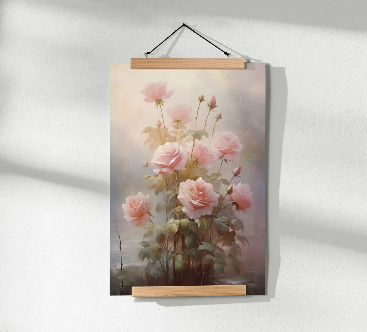Rozen poster con telaio in legno da Imagine
