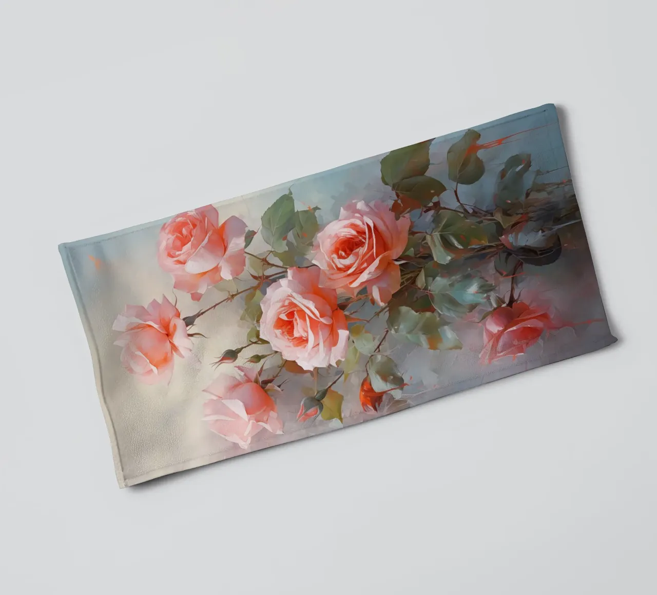 Rosa asciugamano da bagno da Imagine