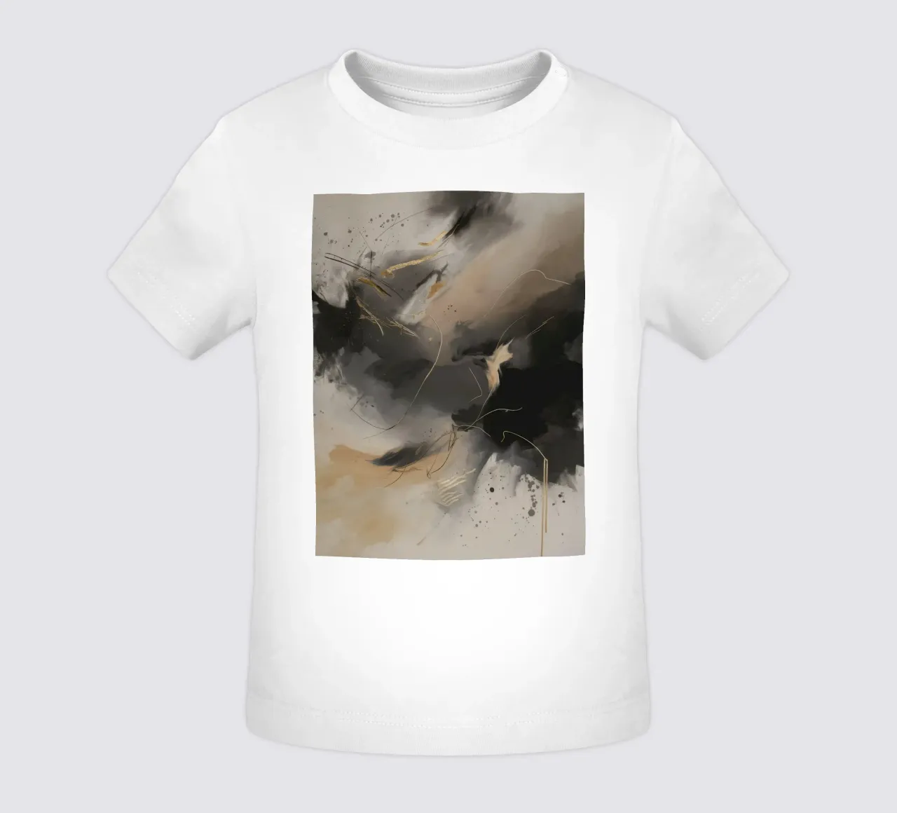 Ash Veil Sparks baby t-shirt by Monarch Arc