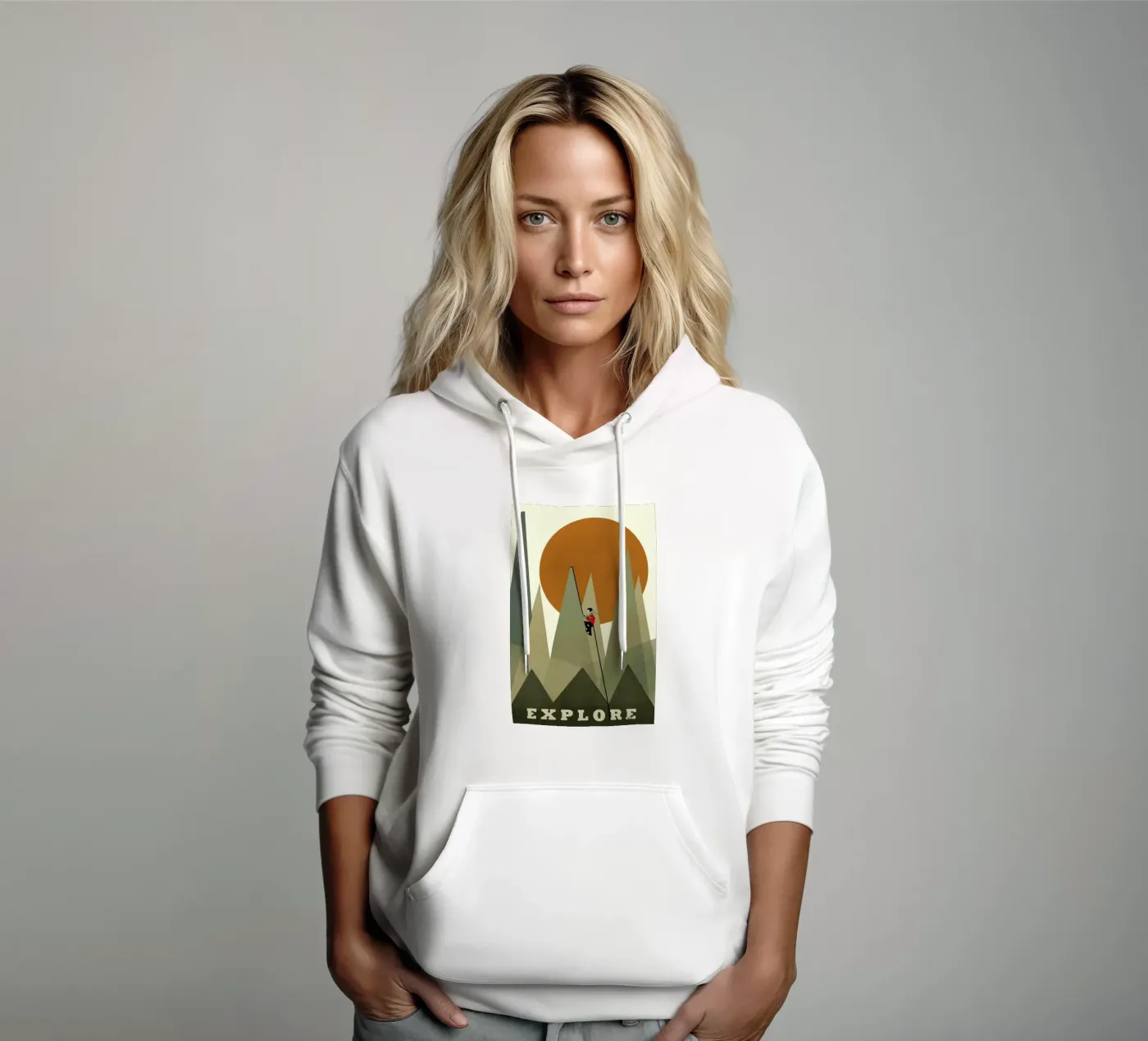 explore hoodie van Brian Buckley