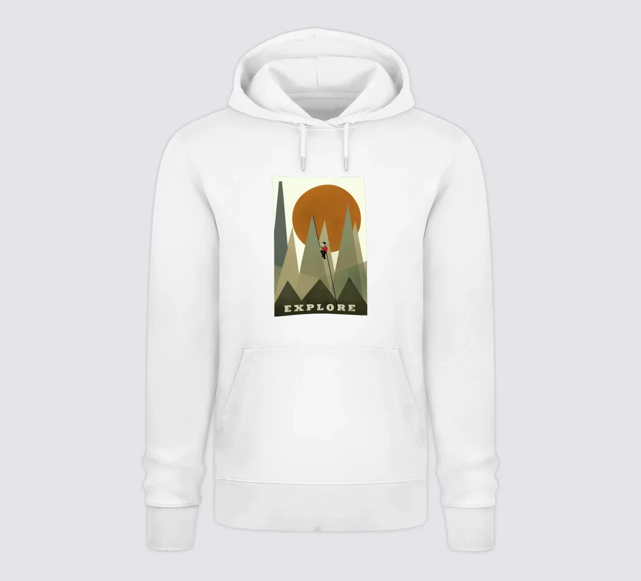 explore hoodie by Brian Buckley