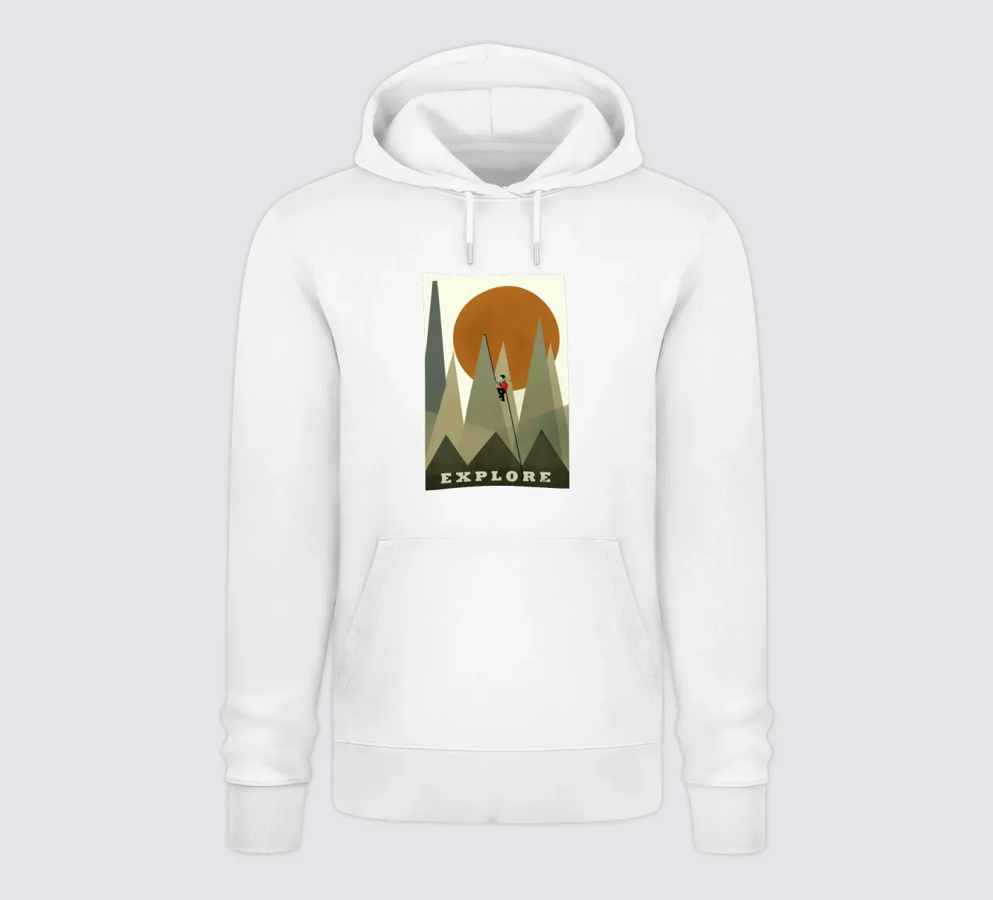 explore hoodie van Brian Buckley