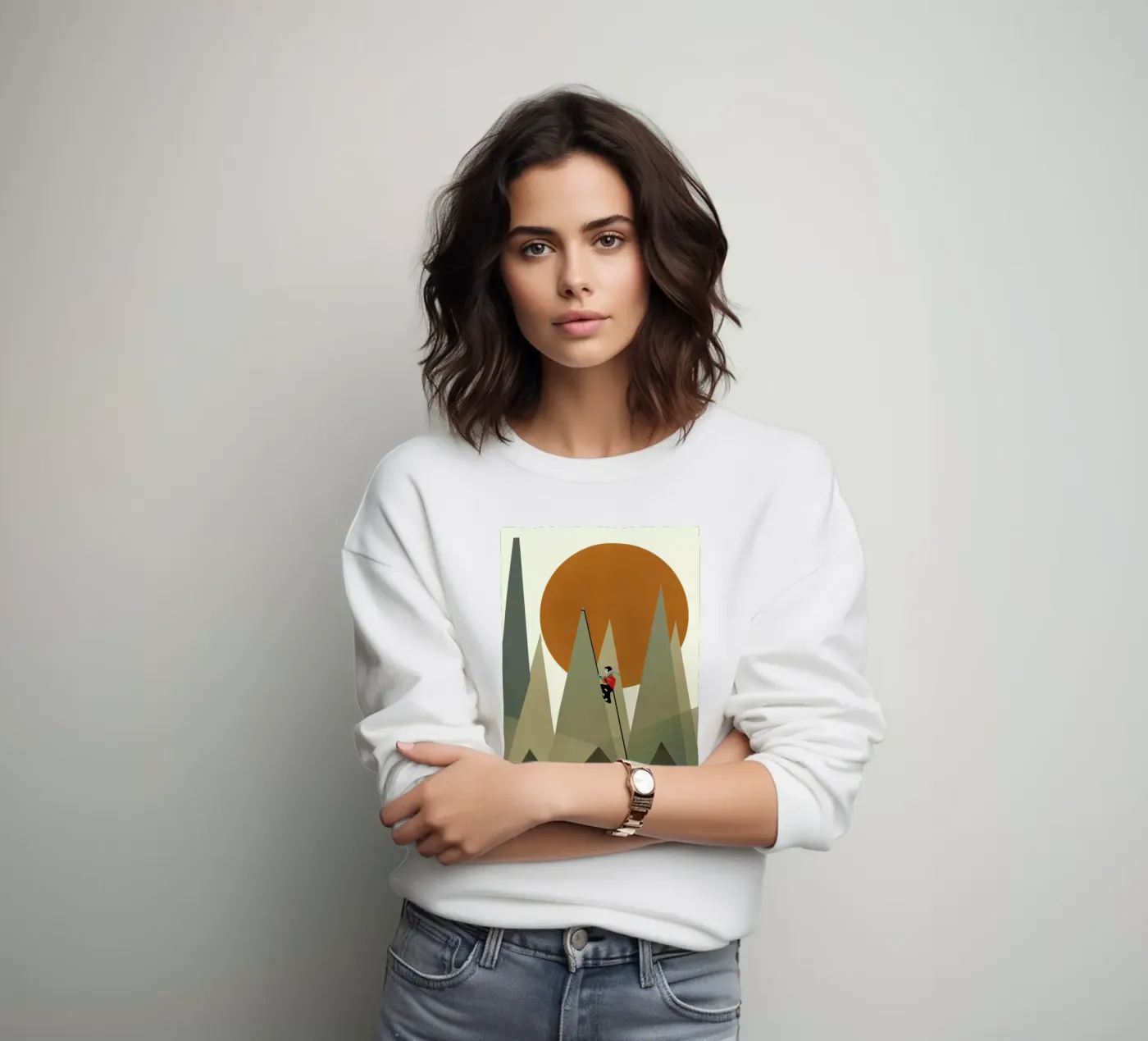 explore sweatshirt van Brian Buckley