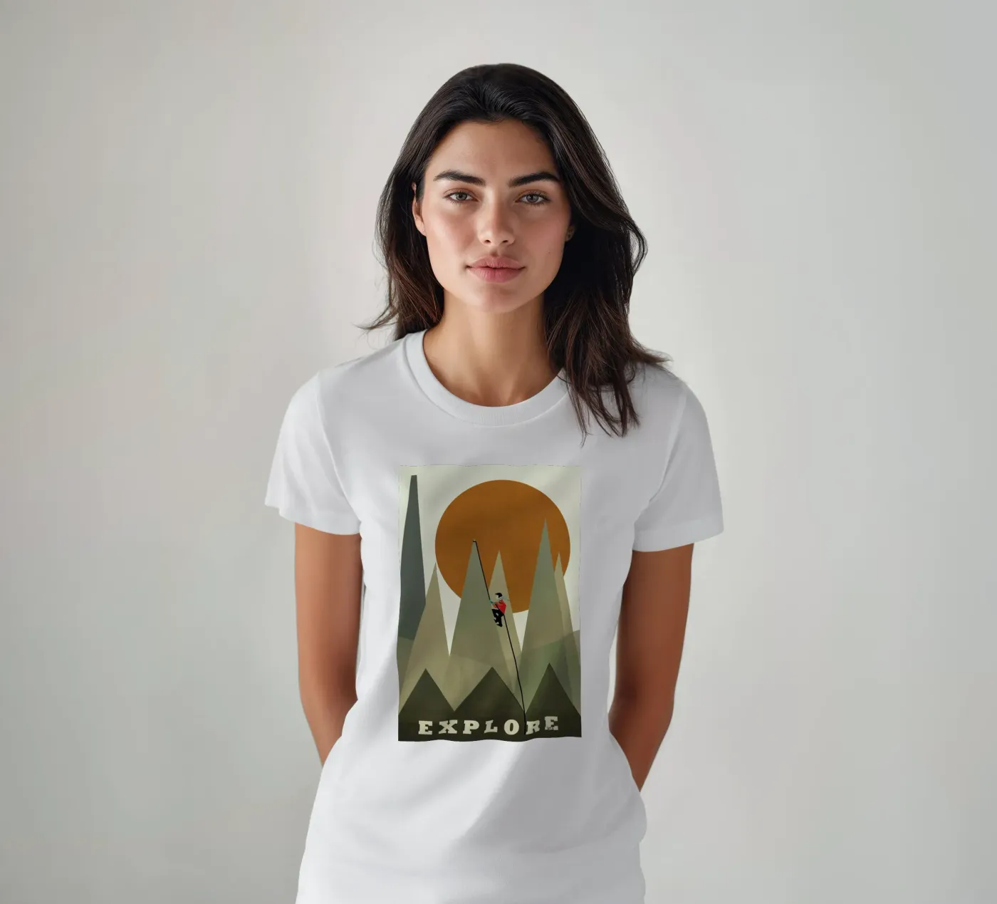 explore t-shirt by Brian Buckley