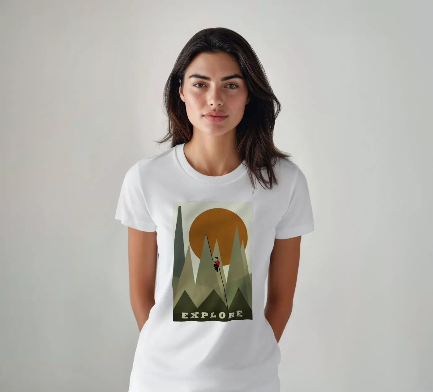 explore t-shirt by Brian Buckley